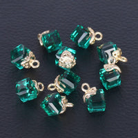 Cubic Glass Crystal Jewelry