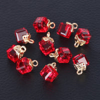 Cubic Glass Crystal Jewelry