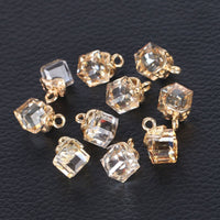 Cubic Glass Crystal Jewelry