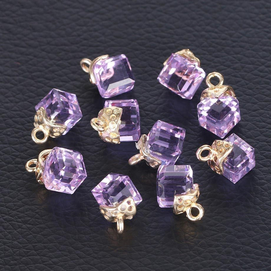 Cubic Glass Crystal Jewelry