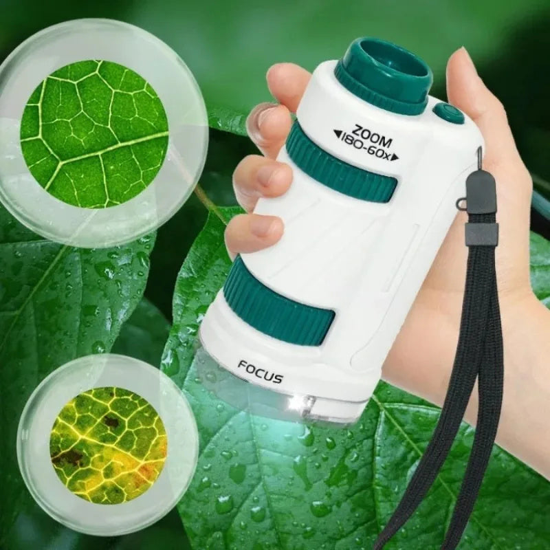 Kid Science Experiment Pocket Microscope