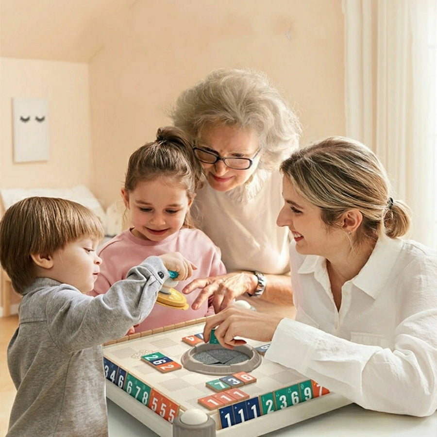 Family Interactive Math Board Game