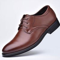 Black Shoes With Pointed Toe For Men