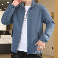 Casual Jacket Men Baseball Uniform Trendy Top Clothes